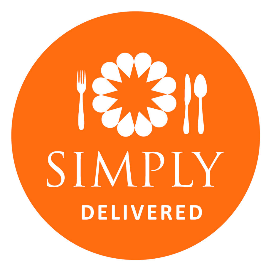 Image of the logo of Simply Delivered for Me meal delivery program