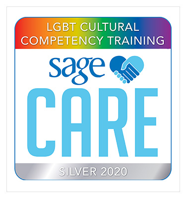 SAGECare LGBT Cultural Competency Training 2020 Silver level